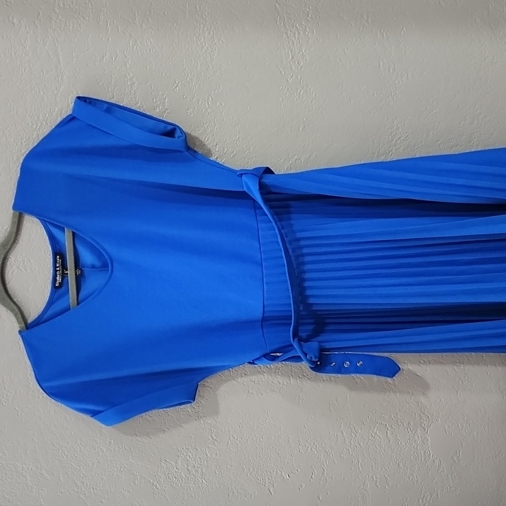 Navy knee length dress